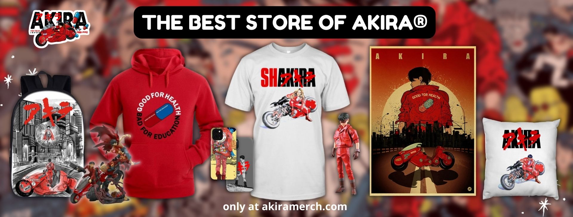Akira Store Banner - Akira Merch