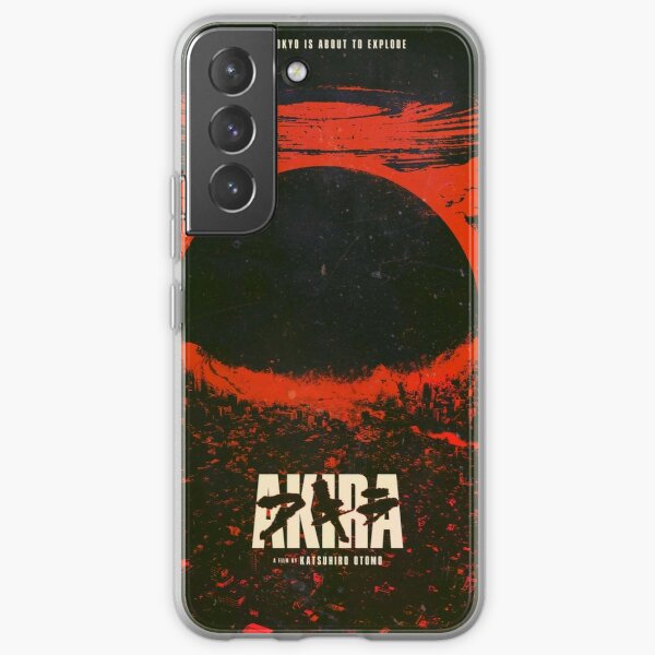Akira cyberpunk city explosion poster Samsung Galaxy Soft Case RB0908 product Offical akira Merch