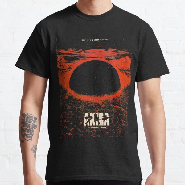 Akira cyberpunk city explosion transparent Classic T-Shirt RB0908 product Offical akira Merch