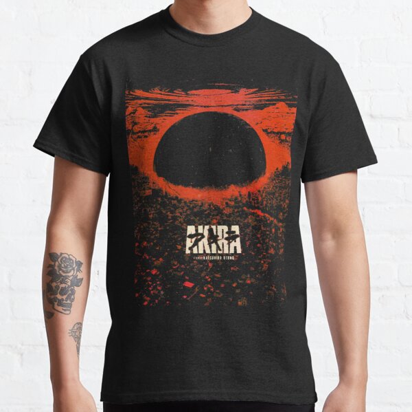 Akira cyberpunk city explosion poster Classic T-Shirt RB0908 product Offical akira Merch