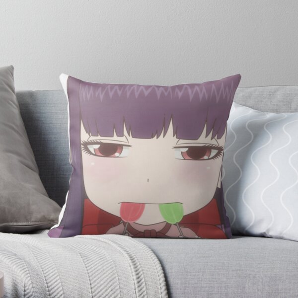 Akira Oono funny face Throw Pillow RB0908 product Offical akira Merch