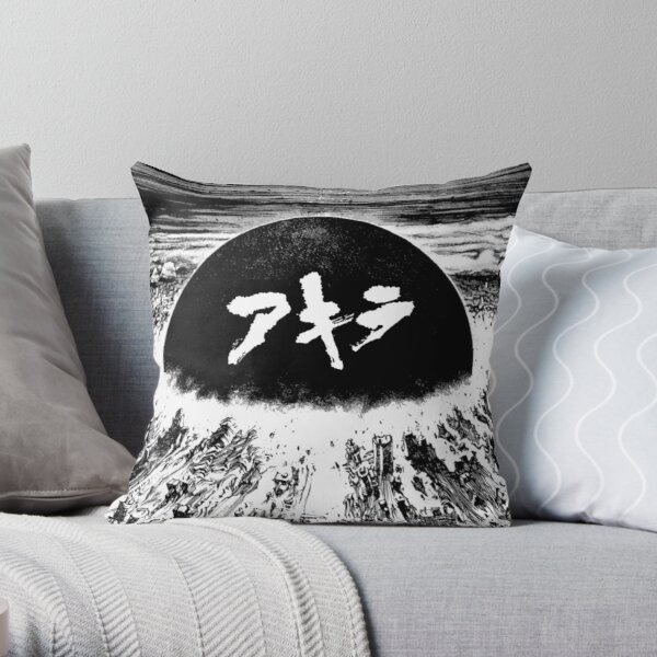Akira explosion poster 2 Throw Pillow RB0908 product Offical akira Merch