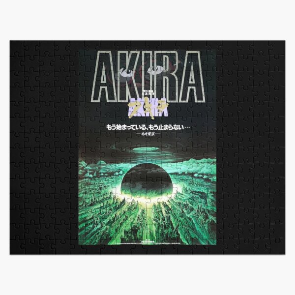 Akira green city explosion Poster Jigsaw Puzzle RB0908 product Offical akira Merch